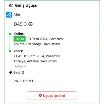 Anadolu Jet ( A Jet ) Mesajla Mağduriyet