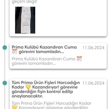 Prima Kulübü'nde Fiş Onay Sorunu Ve Müşteri Hizmetleri Eksikliği