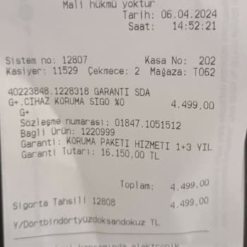 Smart Fix İki Aylık Ürün İçin Servis Ve Parça Ücreti İle Kargo Ücreti