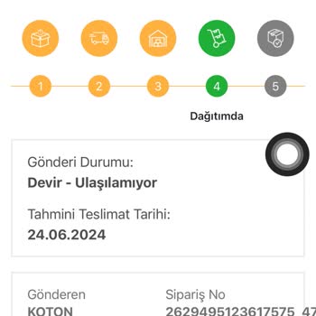Koton Müşteri Hizmetlerinin Hiçbir Şeyden Haberi Yok