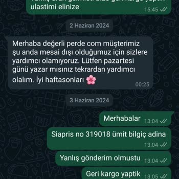 Venti Home Yanlış Gönderilen Ürün Ve İletişim Sorunu: 1 Aydır Çözüm Bekliyoruz