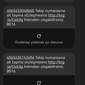 Aras Kargo İle Göndermiş Olduğum Kargonun Tarafıma Geri Gelmesi