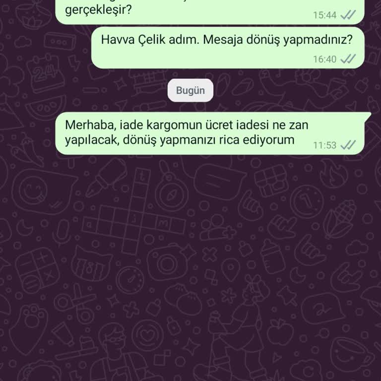 Caddstore İade İle İlgili Sorun Yaşıyorum.