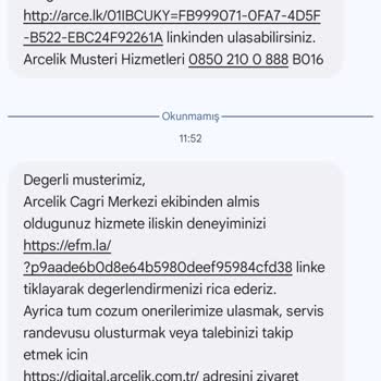 Arçelik - Beko Yetkili Servis Sorumsuzluğu