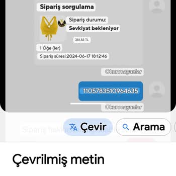 Aliexpress 7 Gündür Kargoya Verilmeyen Siparişim