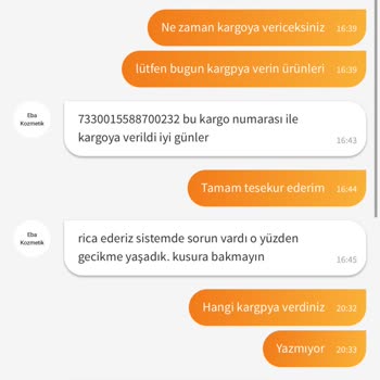 Trendyol Expres Kargom Nerede