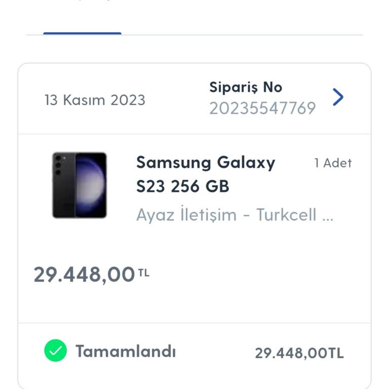 Turkcell Cihaz Satış Faturası Talebi