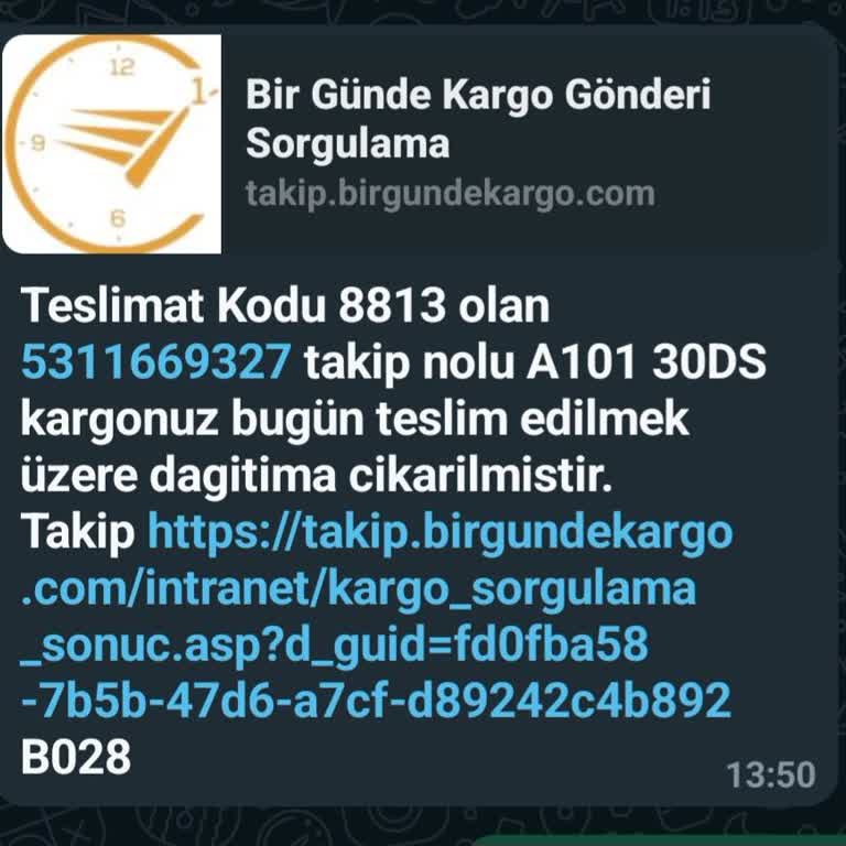 A101 Sipariş Teslim Edilmemesi