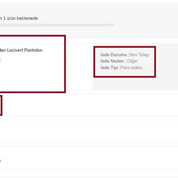 Egz Butik İade Talebi İçin Sıkıntı Çıkarıp Kendisi İle Çelişiyor.