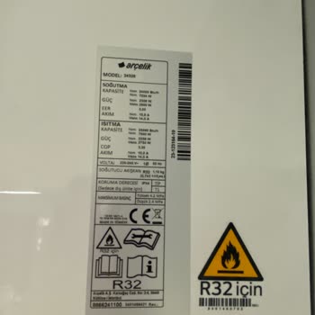 6 Aylık Arçelik 24326 Ekolojik Klima Ch38 Arızası