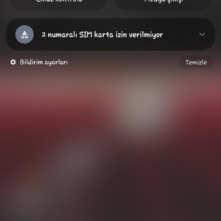 Samsung 2 Numaralı Sim Karta İzin Verilmiyor