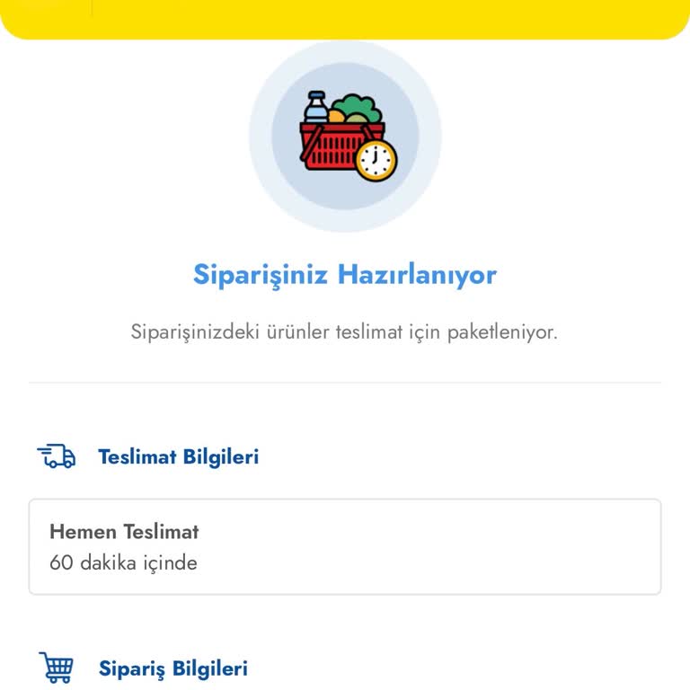 Şok Marketler Cepte Şokta Hızlı Teslimat Yok