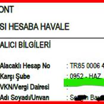 Akbank 0952 Para Aktarma Sorunu