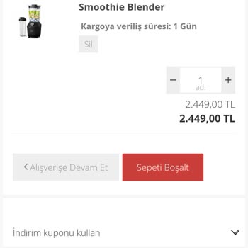 Veyisoğlu Grup Veyisoğlu Ürünümü Göndermedi