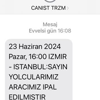 Obilet İptal Edilen Otobüs Bileti İle Mağduriyet Yaşadım