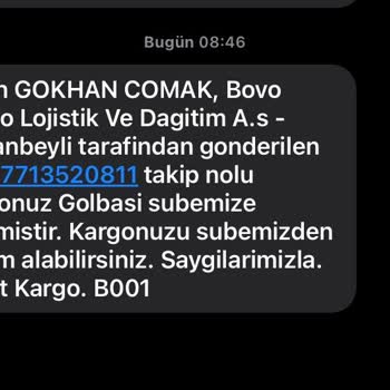 Sürat Kargo'nun Özensiz Hizmeti
