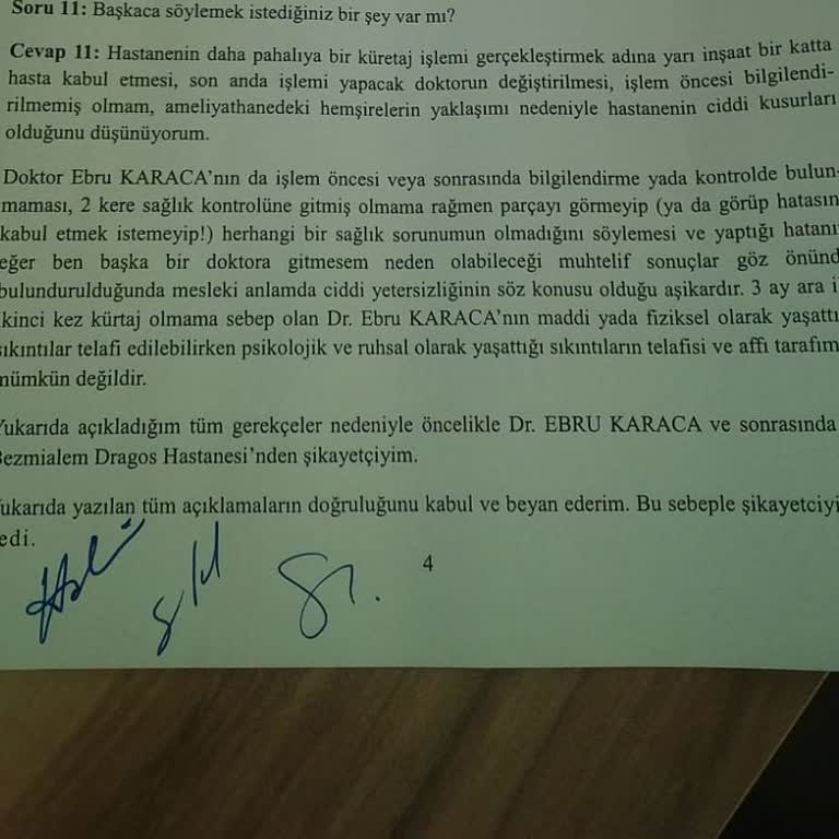 Bezmiâlem Vakıf Üniversitesi Hastanesi Hastane Sürecinde Yaşanan Sorunlar Ve Sonuçları