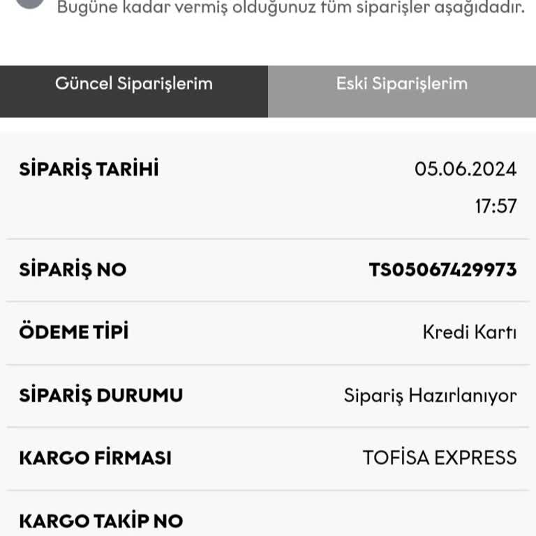 Tofisa Ücret İade Ve Beden Değişikliği Sorunu!