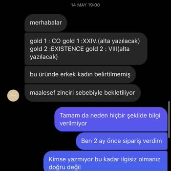 Ok Roses İlgisizliği Ve Sipariş Gecikmesi