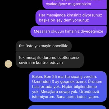 Ok Roses İlgisizliği Ve Sipariş Gecikmesi