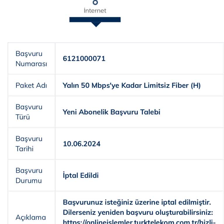 Türk Telekom Bilgim Olmadan Abonelik Talebimi İptal Etti