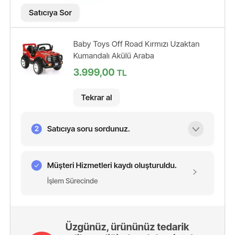 Hepsiburada İlgisizliği Ve Mağduriyeti