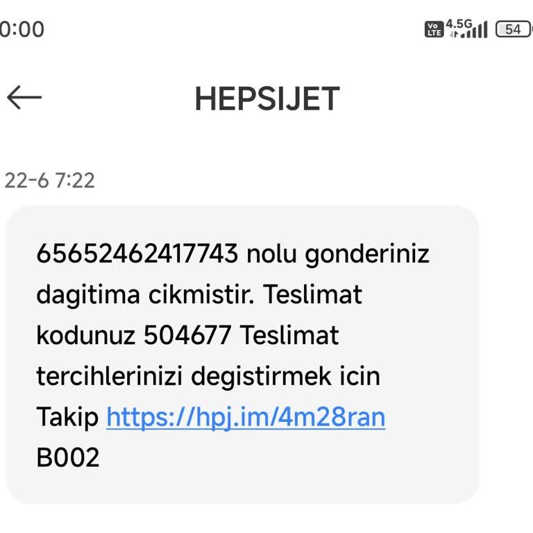 Hepsijet Sorumsuzluğu Kargo Bekletilmesi