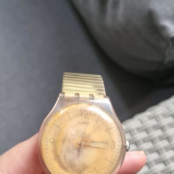 Swatch Saatim Su Aldı