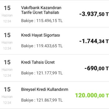 VakıfBank Kazandıran Tarife İptali