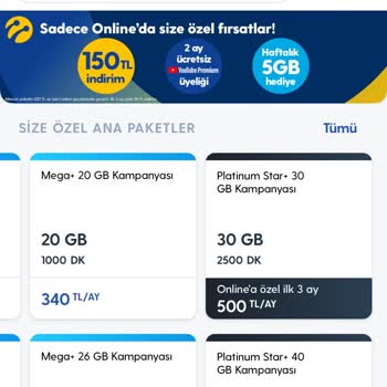 Turkcell Aşırı Fahiş Fiyatlar