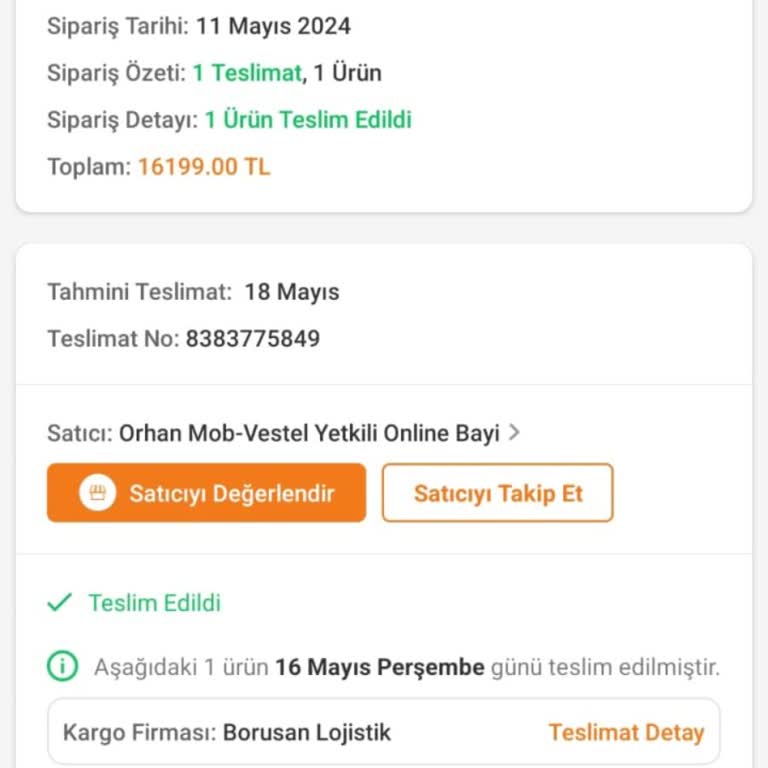 Vestel Mağaza Hizmetleri Ve Ürün İade Süreci