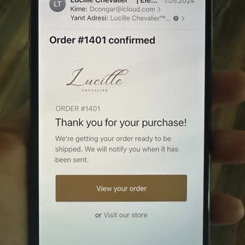 Lucille Chevalier 5000TL Lik Alışverişimi Göndermediler! İade Yapmadılar!