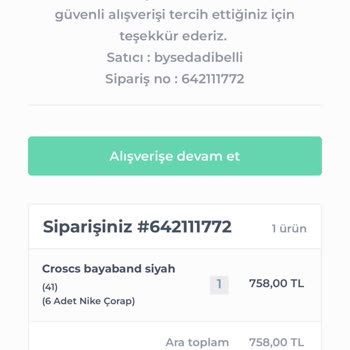 Bysedadibelli (bysedaadbl) Kargoya Verilmeyen Ürün Ve Para İadesi Sorunu