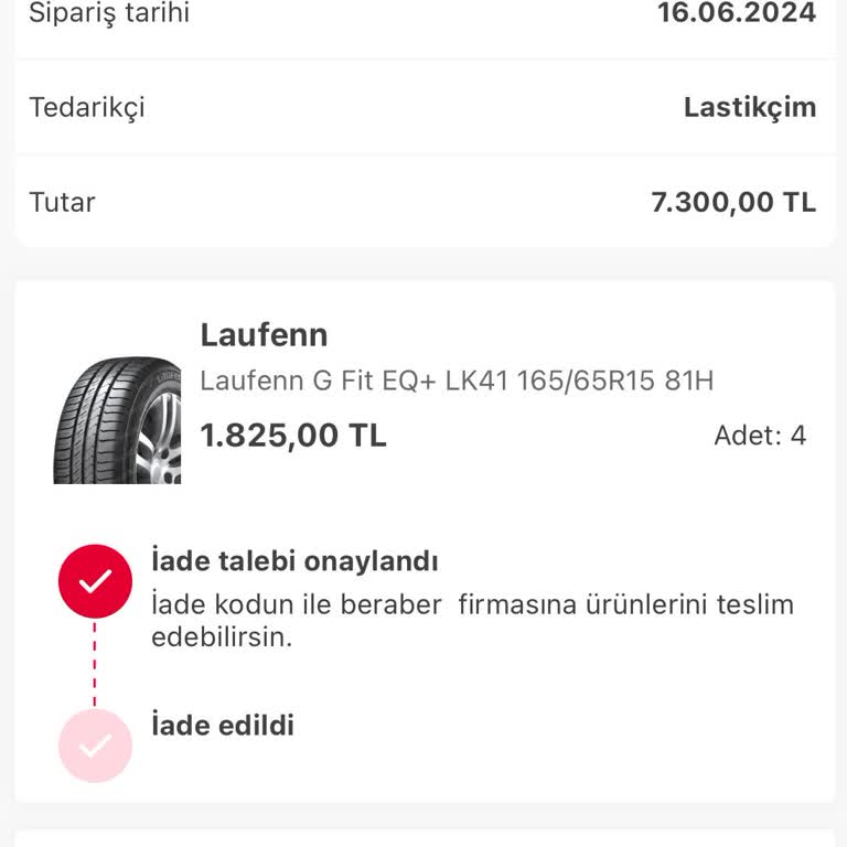 Arabam.com Lastik Siparişi 8 Gün Oldu Hala Gelmedi