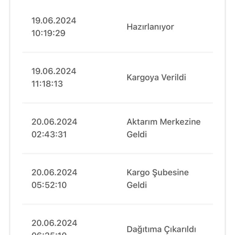 Bir Günde Kargo Kargom Elime Ulaşmadı.