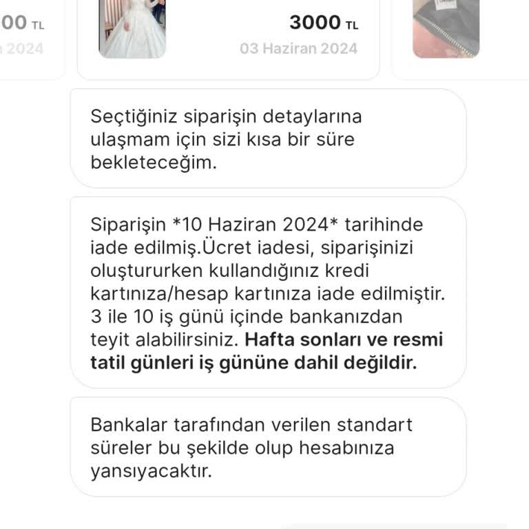 Gardrops İade Ücretimi Yatırmıyor
