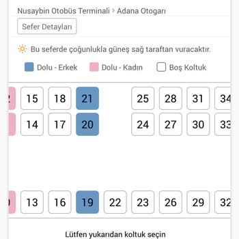 Zümrüt Turizm Şehirlerarası Otobüs Çilesi