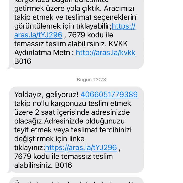 Aras Kargo Beceriksizliği Ve Yalanları
