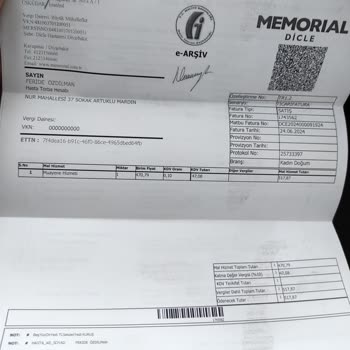 Anadolu Sigorta Tamamlayıcı Sağlık Sigortası Muayenemi Karşılamadı