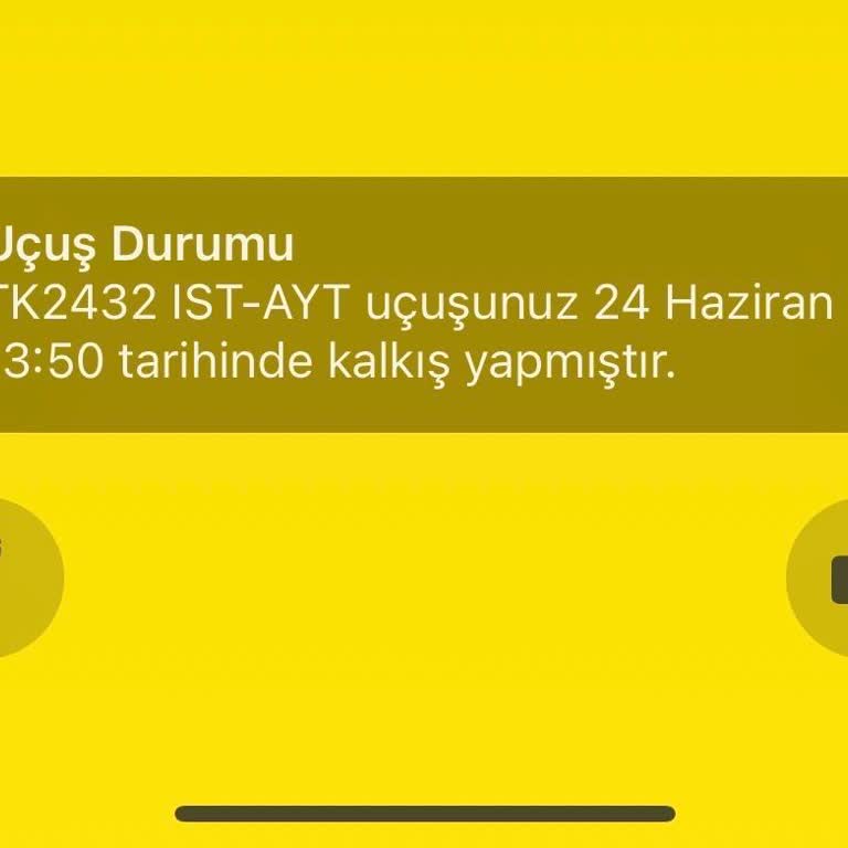 THY Nezaketsizliği Ve Uçağa Alınmama