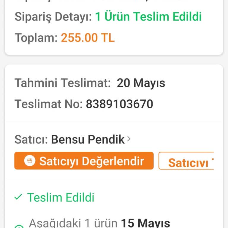 Trendyol Şikayeti