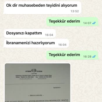 Allianz Sigorta Bilerek Dosyayı Kapatmıyor