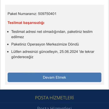 Yanıltıcı Mesajla Karşılaştım: Çözüm Bekliyorum