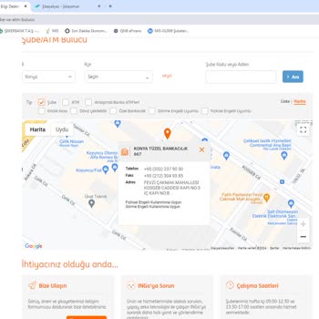 ING Bank Sitesinde Kapalı Olmasına Rağmen Açık Görünen Şube!