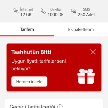 GSM Şirketlerinden Vodafone Zamları