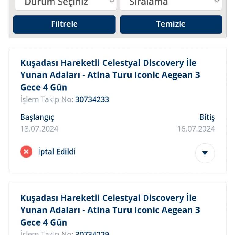 Tatilsepeti.com Ücret İadesi