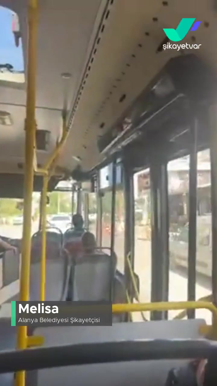 Alanya Belediyesi 40 Derecede Otobüs Klima Sorunu videonun kapak resmi