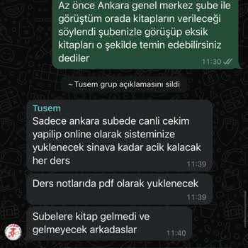 Tusem Eğitim Merkezi Tusem İstanbul Şubelerinin Öğrenci Mağduriyeti