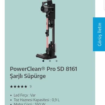 Beko Dık Süpürge Kusurlu Mal