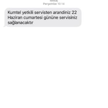 Kumtel Ankastre İçin Kuruluma Geleceğiz Deyip Bizi 1 Ay Oyalaması